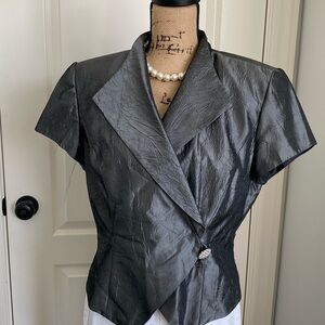 Sophisticated Gray Women's Blazer